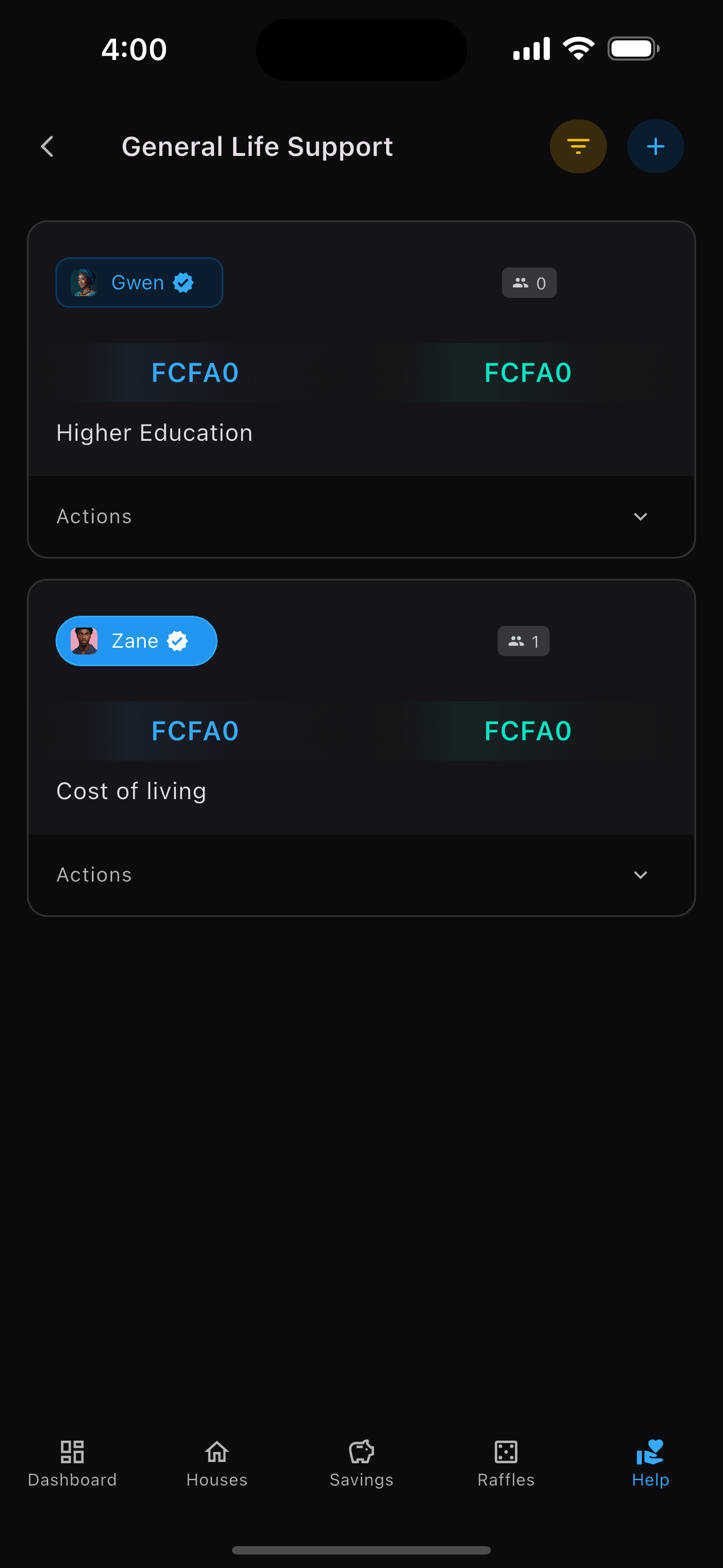 Njangy General Life Support